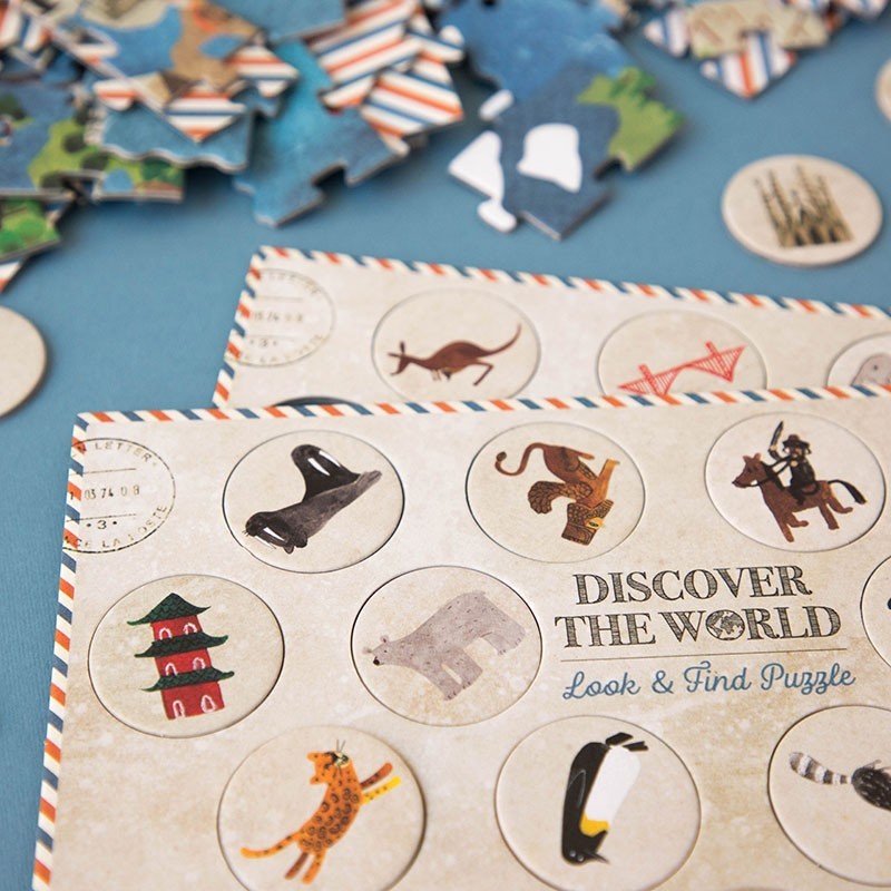 world countries map puzzle